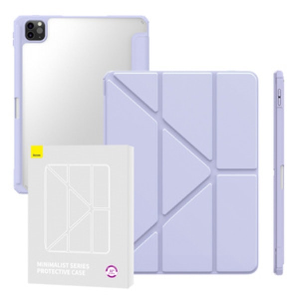 Suojakotelo Baseus Minimalist iPad Prolle (2018/2020/2021/2022) 11-tuumainen (fioletowe)