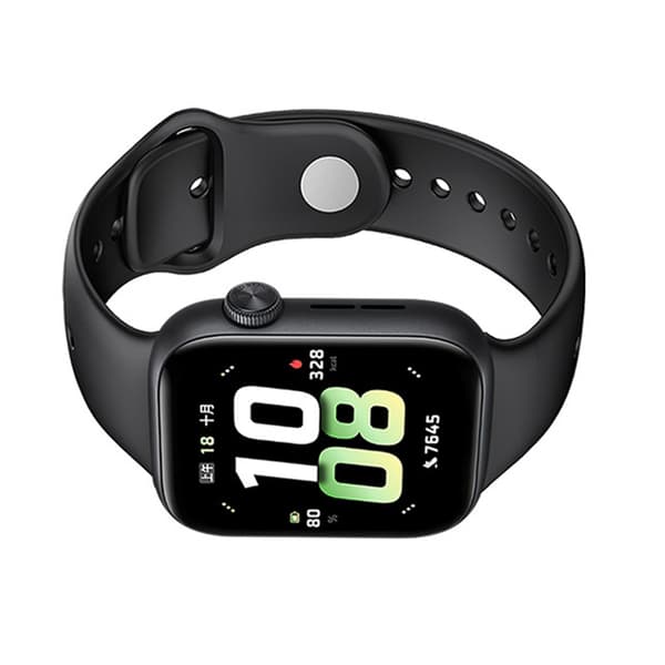 Silikone udskiftningsrem til HONOR WATCH 5 Black Black