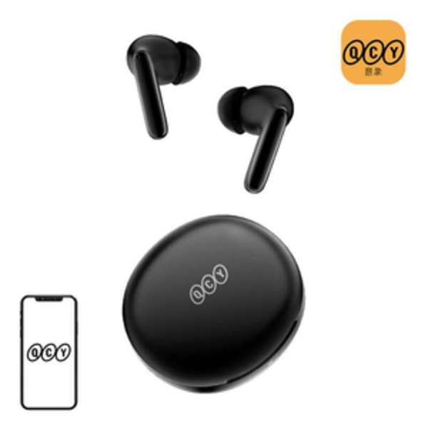 ØretelefonerTWS QCY T13 ANC2, ANC (sort)