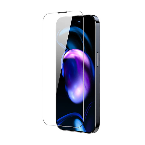 Baseus Crystal Tempered Glass Pölynkestävä 0,3 mm iPhone 14 Pro Maxille (2 kpl)