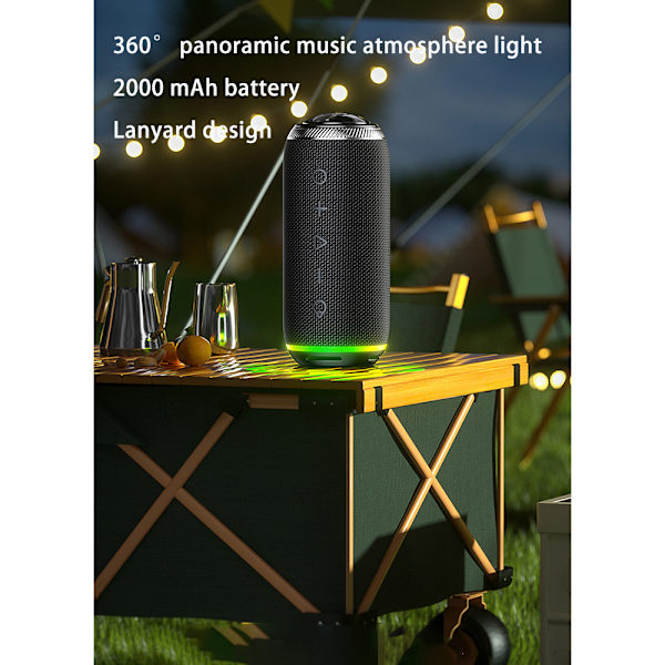Kannettava Bluetooth-kaiutin Grey Grey