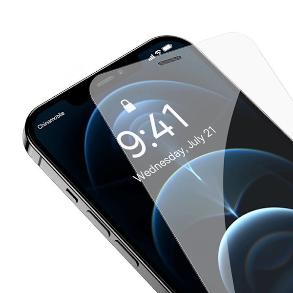 Härdat glas Baseus 0,4mm Iphone 12 Pro MAX + rengöringskit