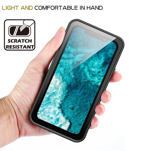 iPhone 11 cover silikone Sort/Grå