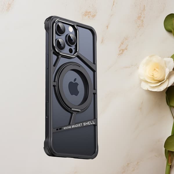 iPhone Roterende Magnetisk Hul Case   iPhone 16 Pro Max iPhone 14 Pro