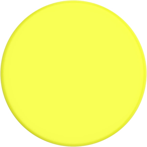 POPSOCKETS Neon Jolt Yellow Avtagbart Grip med Ställfunktion