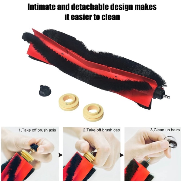 INF Tillbehör för Xiaomi Roborock S6 /S60/S65/S5 MAX /S6 MaxV/S6 Pure 20 delar