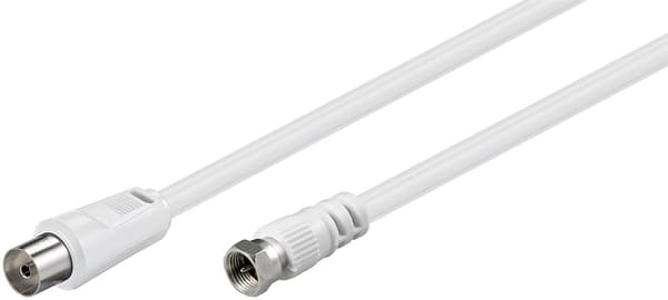 SAT/antenni-sovitinkaapeli (<70 dB), kaksoissuojattu