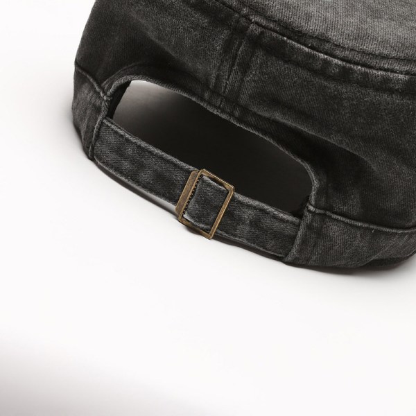 Retro Denim Kasket til Herrer Sort