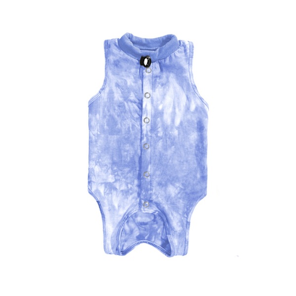 Tie-Dye Blue Cat Recovery Suit L