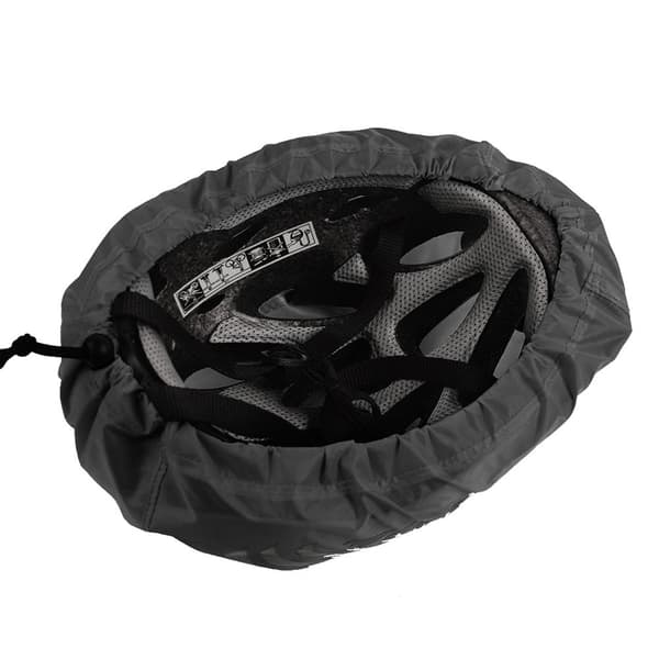 Heijastava polkupyöräkypärän suojus Black Black
