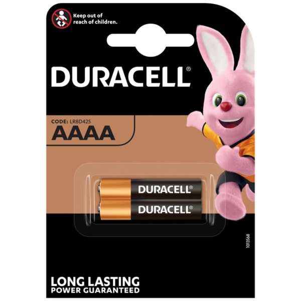 Duracell LR61/AAAA (Mini) (MN2500) batteri, 2 st. blister