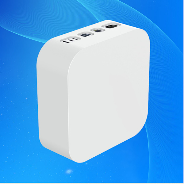 Elegant silikoneetui til Mac Mini M4/Pro White White
