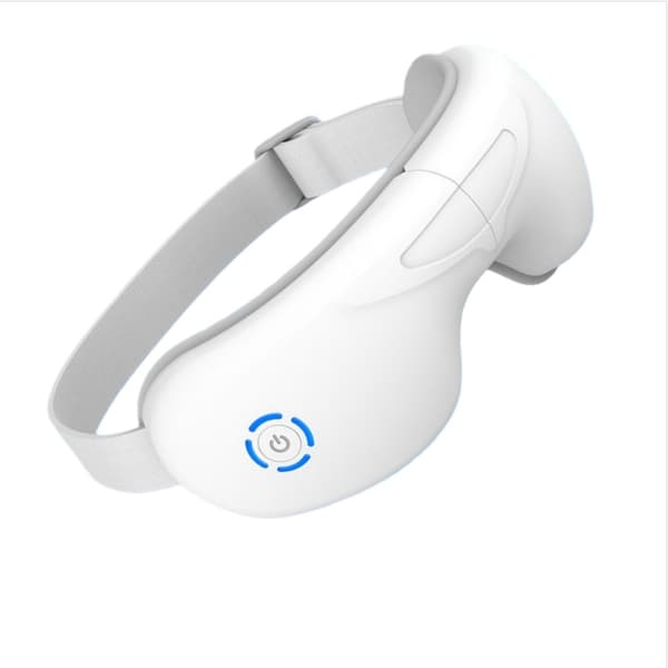 Øjenmassager med lufttryk, vibration, varme og Bluetooth-musik med stemmeudsendelse for total afslapning