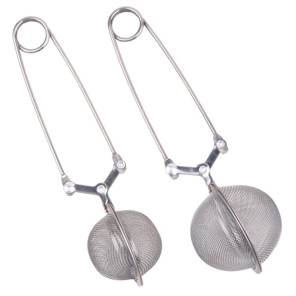 Rustfrit stål te si sæt - 4,5 cm & 5 cm te infusers til løs te
