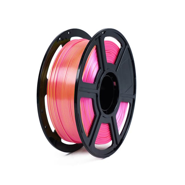 3D-filament PLA Silk Dual 1000g Rosa+Gul