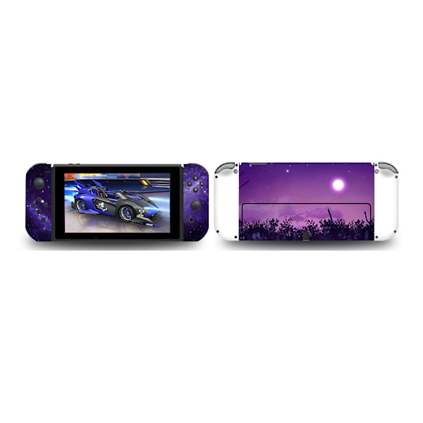 Nintendo Switch OLED-skin Lilla