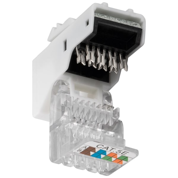 Keystone-modul RJ45 CAT 5e, UTP, 100 MHz