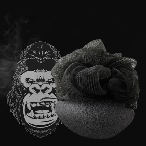Dubbelsidig Exfolierande Badsvamp Set - 2 Pack för Rikt Löder & Djup Rengöring Green Green