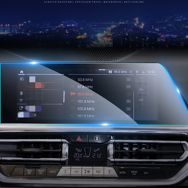 Näytönsuoja BMW 7-sarjan (2016-2021) näytölle