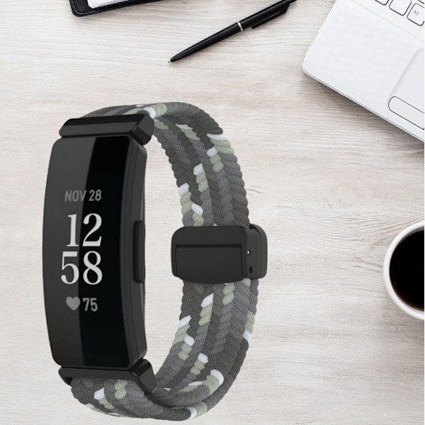Klockarmband i Nylon för Fitbit Inspire 3 Flerfärgad 3