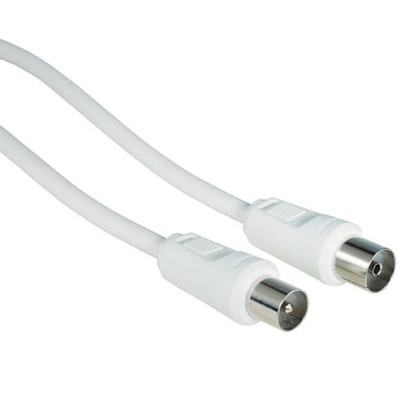 Kabel Antenn 75dB Vit 7.5m