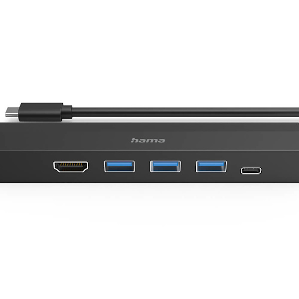 HAMA USB-C Multiport Adapter 6 portar