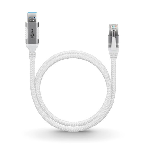 Ethernet-kabel USB-A 3.0 till RJ45, 1 m