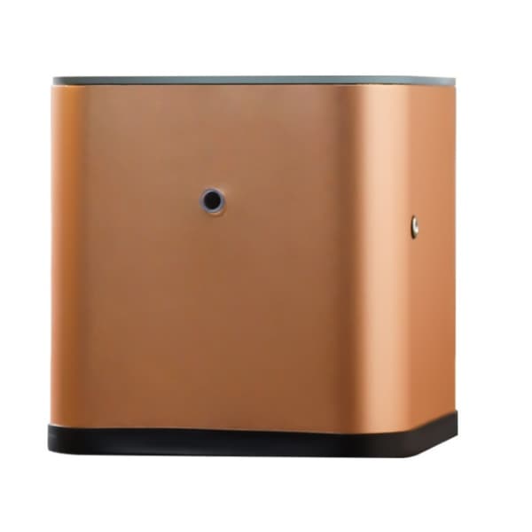 Rose Gold Metal Aromaterapi Diffuser (Bluetooth + WiFi) EU-stik, Smart Duftspreder til Hjemmet Gold Gold