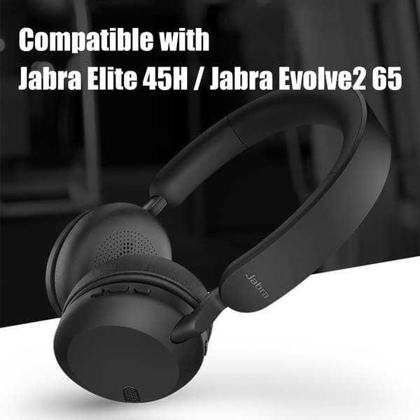 Ørepuder 1 par Black Jabra Elite 45H / Jabra Evolve2 65 Black