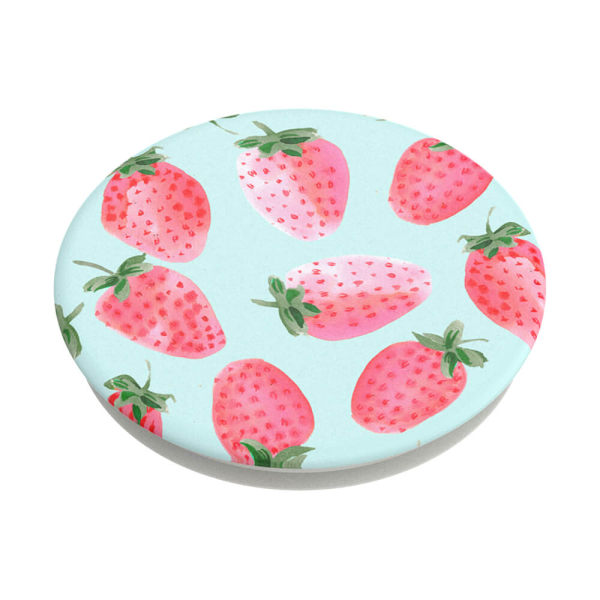 POPSOCKETS Strawberry Rain Avtagbart Grip med Ställfunktion