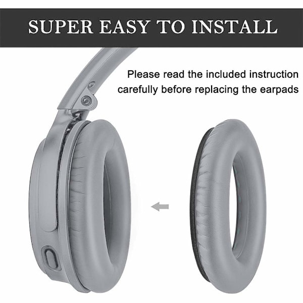 INF Kuuloketyyny 1 pari Bose QC35/SoundTrue Bose QC35/SoundTrue Harmaa