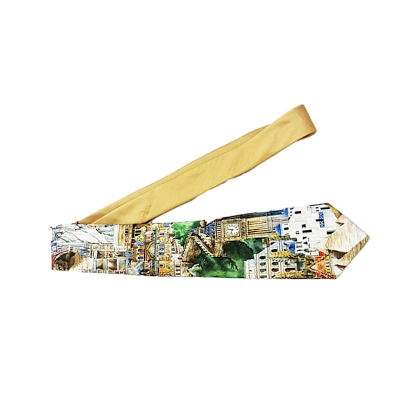 Snygg tryckt slips - SMC-02