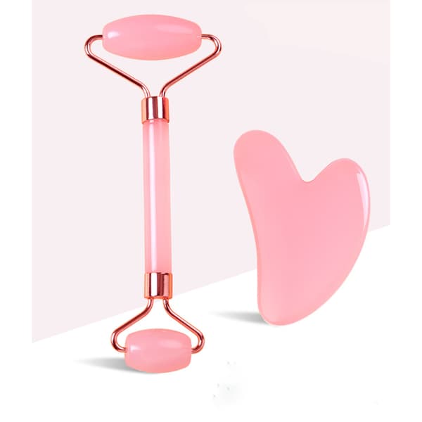 Massageapparat för ansikte och kropp - Ansiktsroller Pink Pink