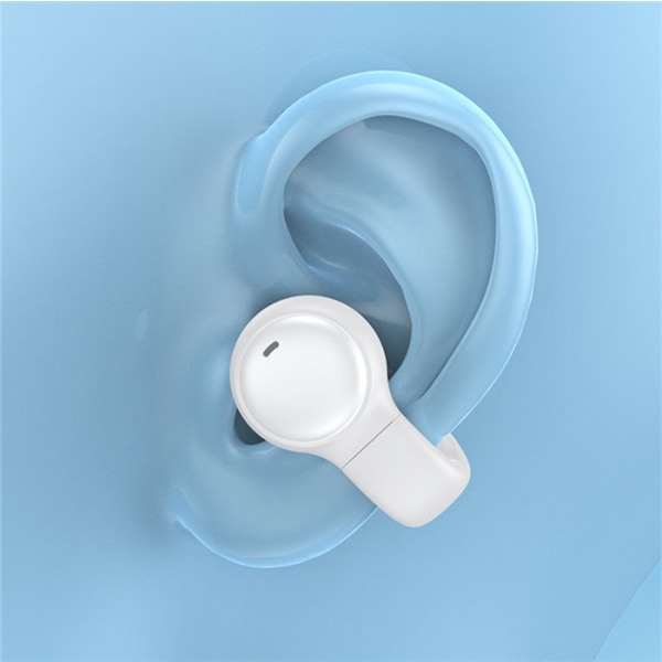 Ear-free / Bone conduction hörlurar Bluetooth 5.2 Vit