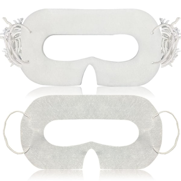100 pakker engangs VR øjenmaske, VR ansigtsdæksel til Meta Quest 3/Pro, Pico 3/4