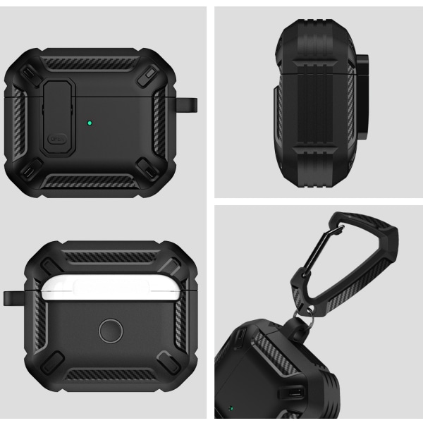 Skyddsfodral för AirPods 3 (2021) Svart
