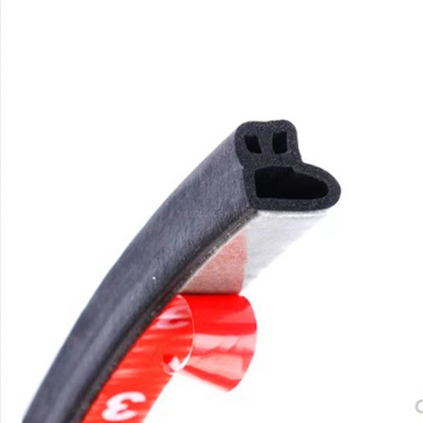 Tätningslist för bildörr - B-typ (10x5mm) 5 meter