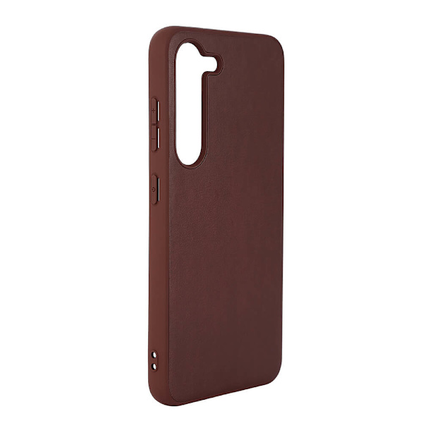 Mobilskal PU Brun - Samsung S23 5G