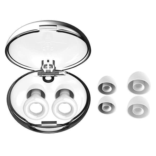 Brusreducerande öronproppar med handtag White White