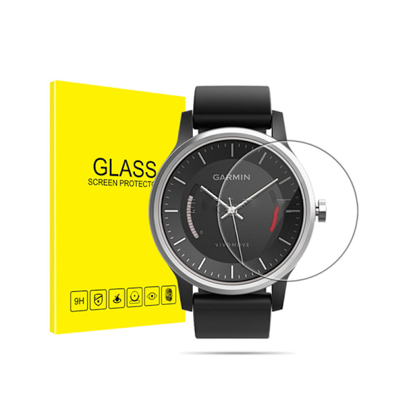 Garmin vivomove skærmbeskytter - 2-pak - Hærdet glas