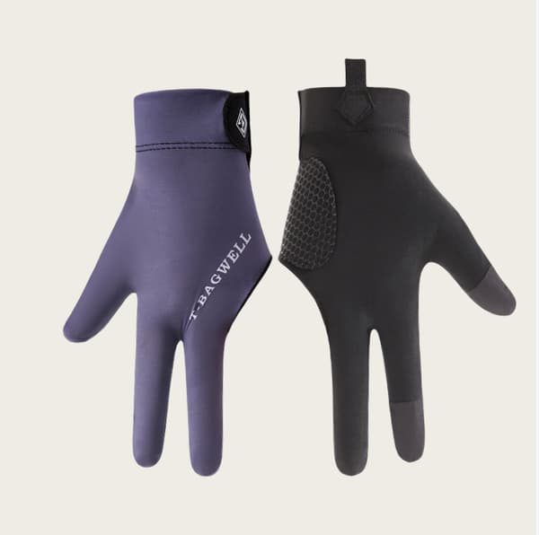 Billiards/Snooker Anti-Slip Handske Blue Left hand Blue