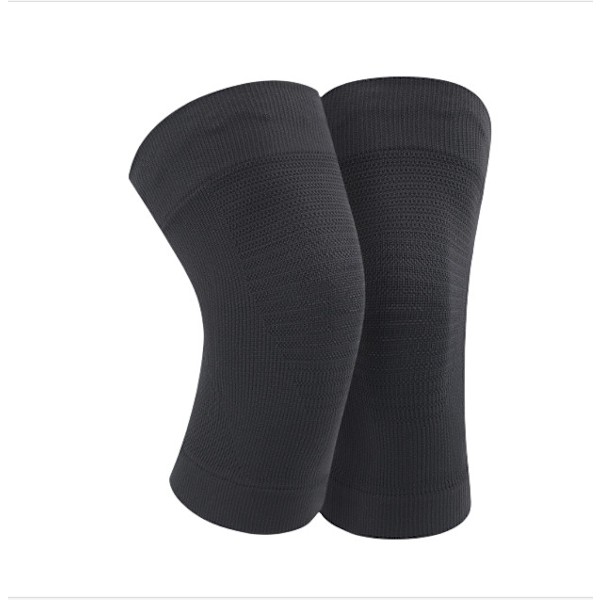 Lämmin polvituki miehille ja naisille - hengittävä ja kevyt Musta L/XL