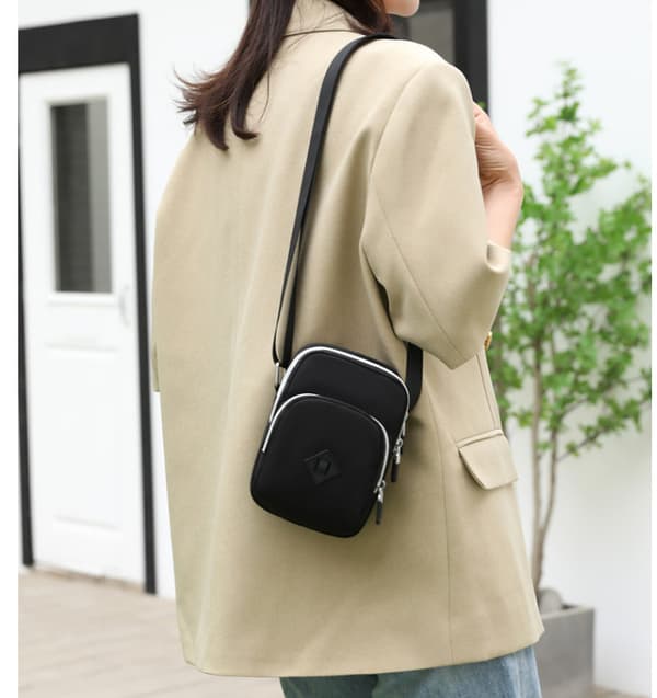 Ny Vertikal Telefon Taske Blue Blue