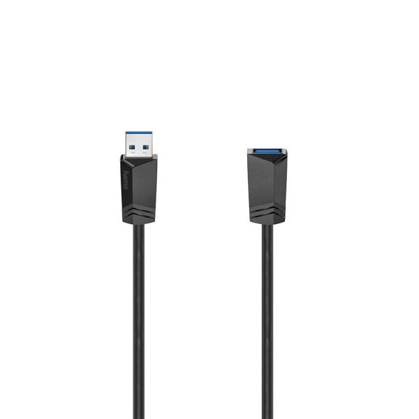 Kabel USB-förlängning 3.0 5 Gbit/s 1.5m Svart