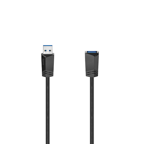 USB Forlængerkabel 3.0 5 Gbit/s 1.5m Sort
