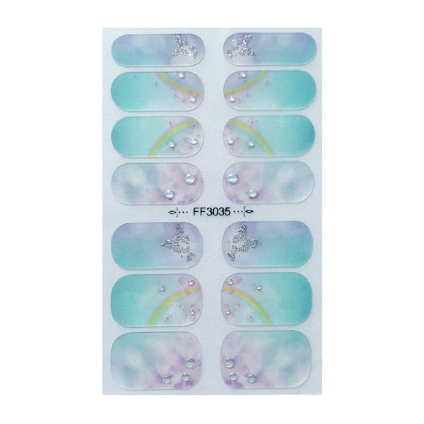 5-pakkaiset Nail Art-tarrat