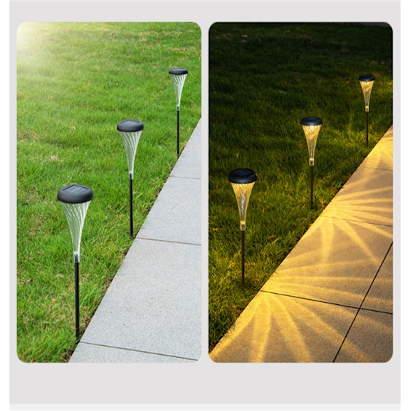 Solar Garden Lights Udendørs Solar Powered Lights 4-pakke