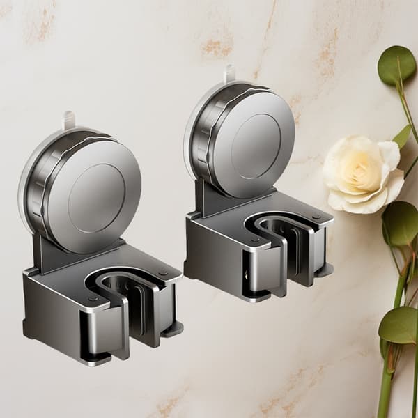 Sugekop-moppholder - Organiser dit rum (2-pak) Grey Grey