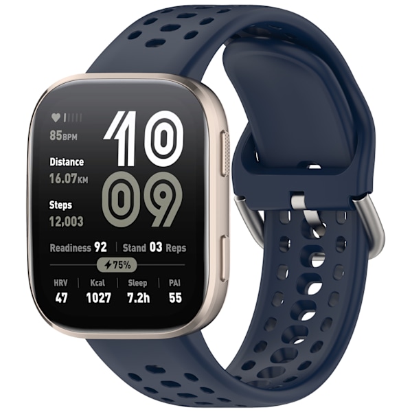 Klockarmband i Silikon för Amazfit Bip6 (A2435) Blå
