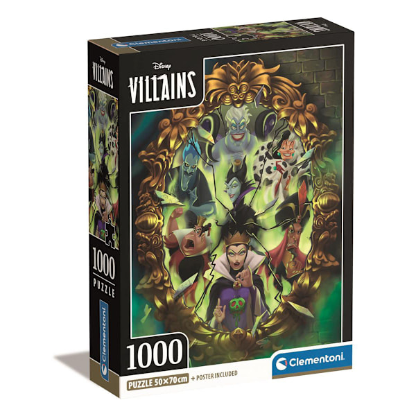 Pussel 1000 Pcs CB High Quality Collection Disney Villains